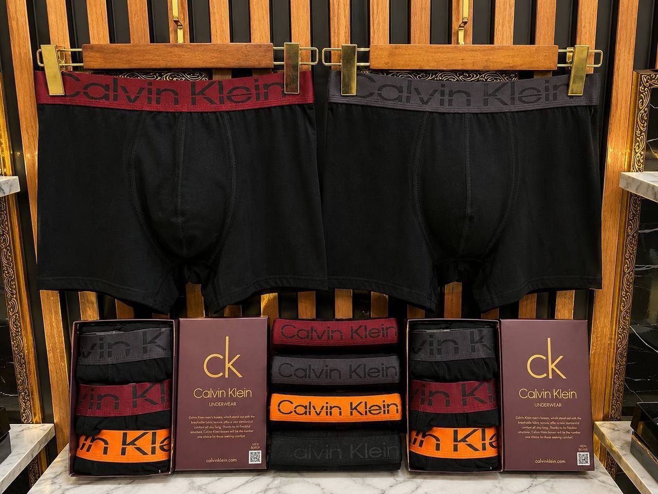 شورت پادار مردانه Calvin Klein کش رنگی